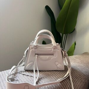 Balenciaga Neo Classic City mini textured-leather tote.